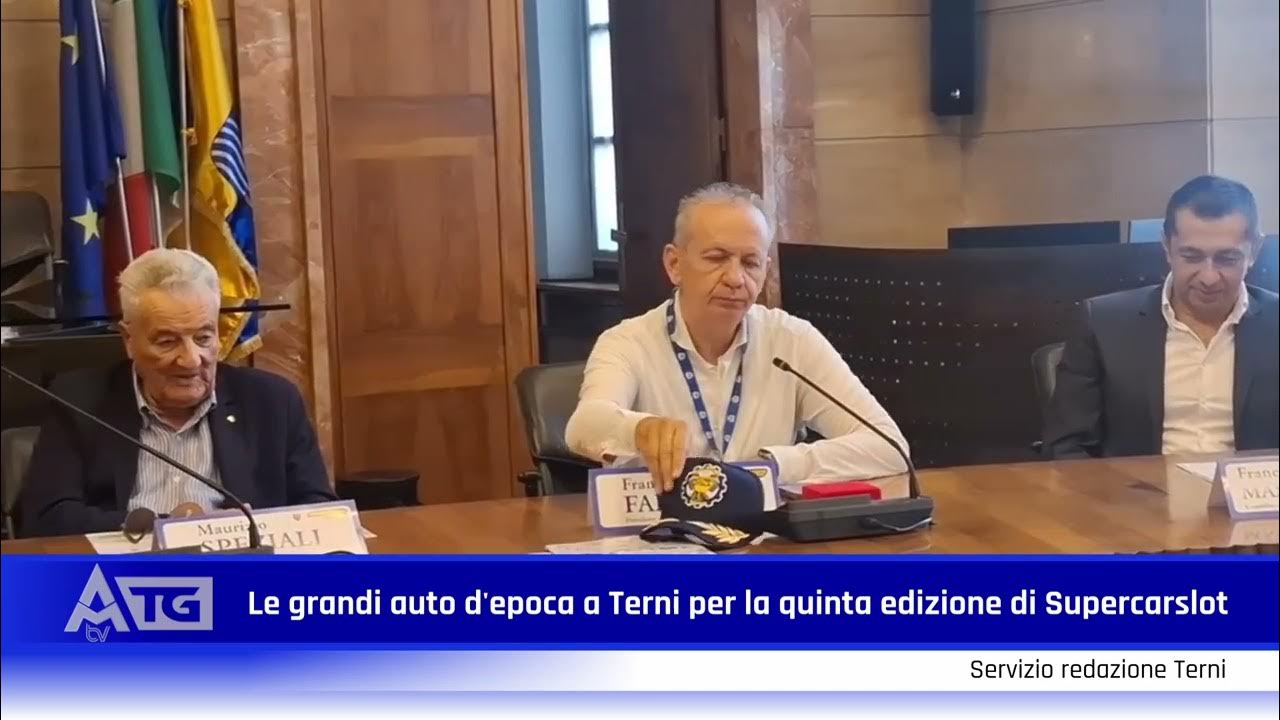 Le grandi auto d’epoca a Terni per la quinta edizione di Supercarslot